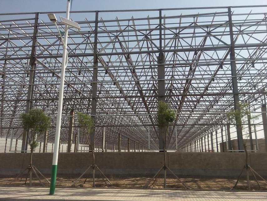 贵州汽车工业厂房网架